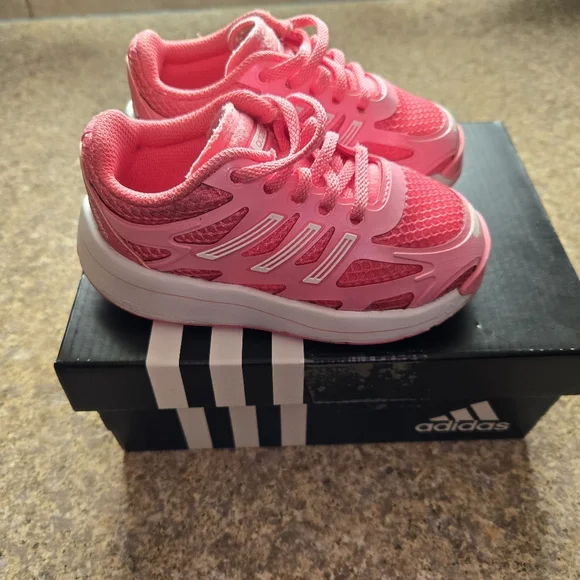 Adidas ADIZERO Aruku EL I Toddler Girl Pull On Sneakers Size 6 - Picture 5 of 15